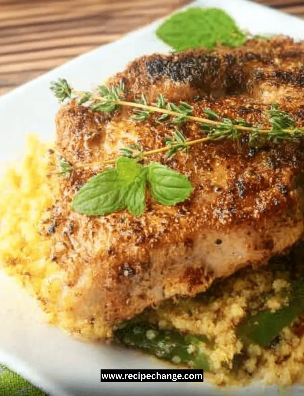 Creamy baked rigatoni topped with béchamel sauce and garlic sautéed spinach