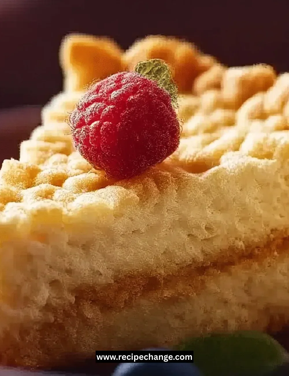 Mini phyllo cups filled with brie cheese, pecans, and cranberry drizzle