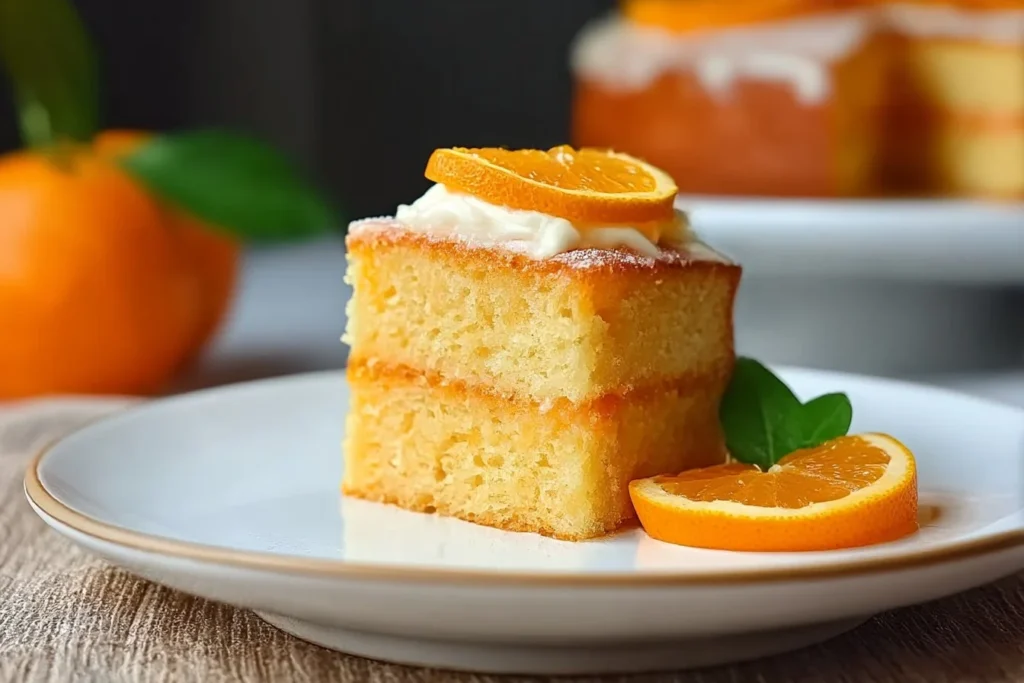 Sliced Almond Tiramisu Roll Cake with creamy layers and almond topping