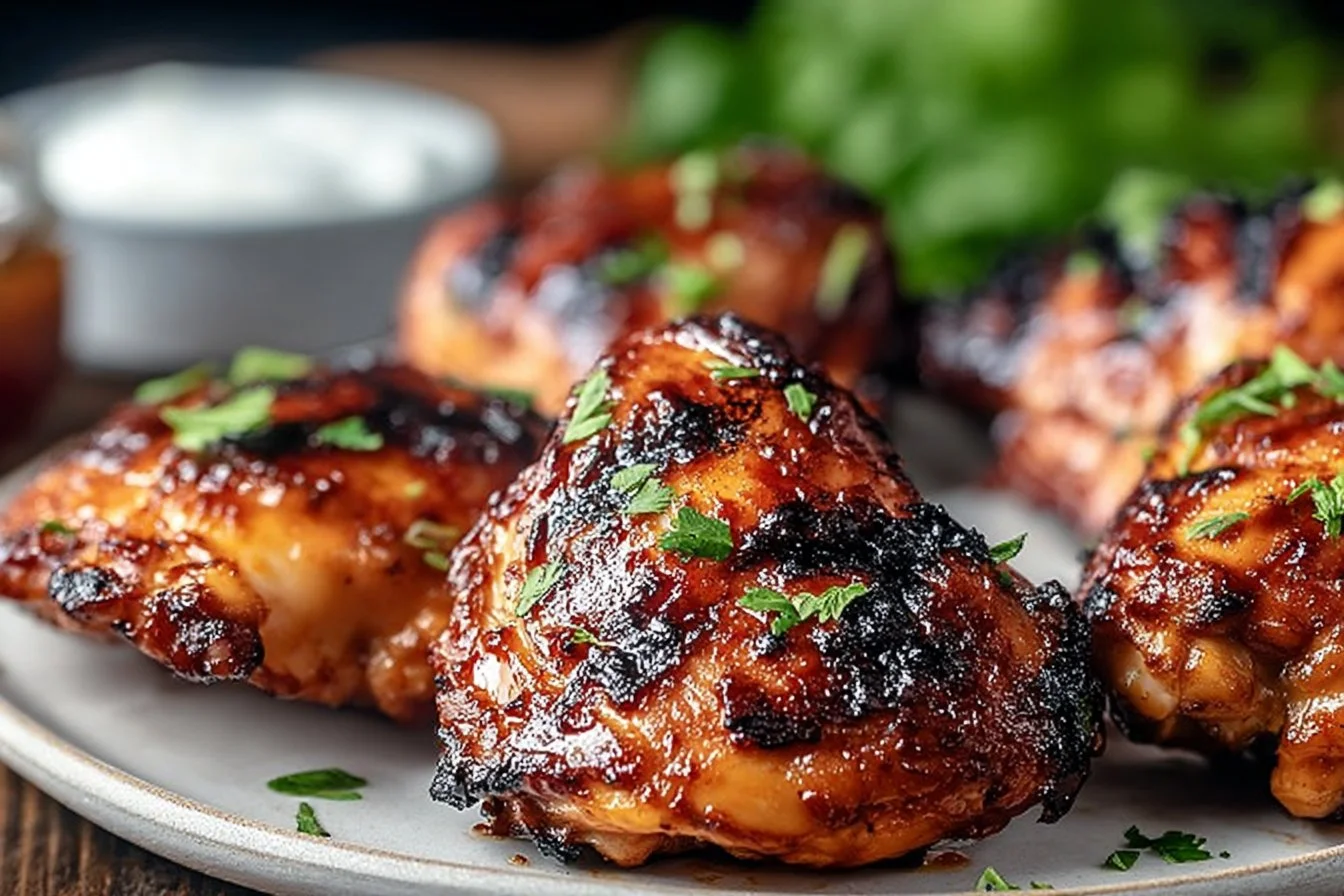 Freshly baked Blackberry Cinnamon Swirl Oatmeal Muffins on a plate