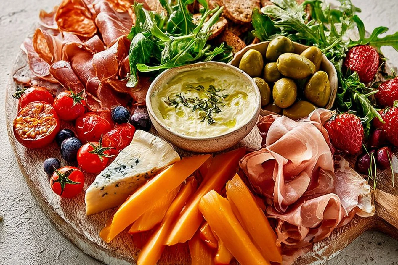 Blueberry Almond Galette with fresh blueberries and almond slices on a rustic pastry