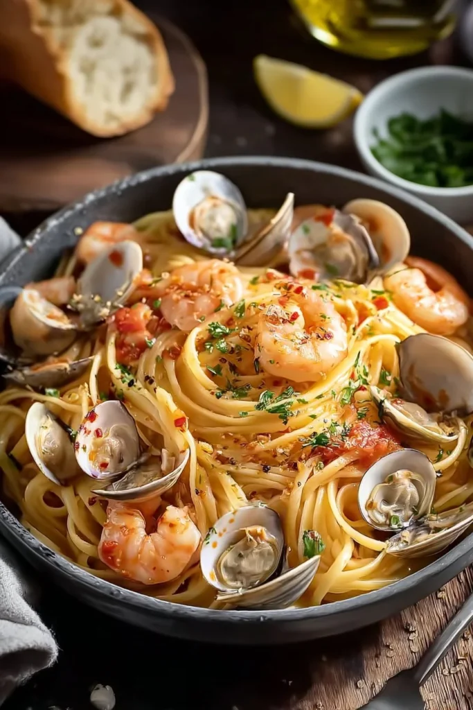 Plate of Chicken à la King served on toasted bread