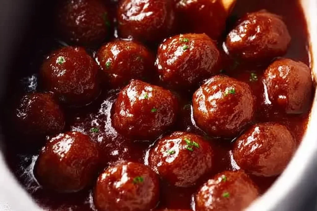 A bowl of Million Dollar Soup garnished with herbs and spices