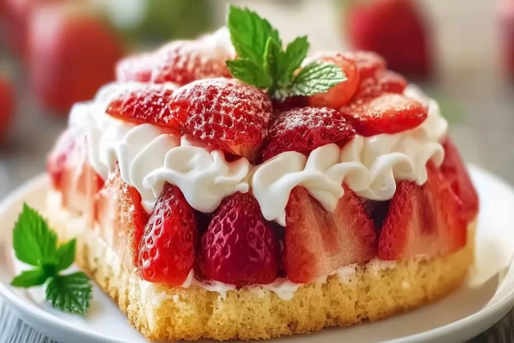 Delicious Neiman Marcus Cake topped with chocolate and pecans