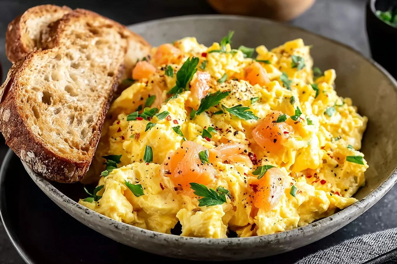 Delicious Pina Colada Fruit Dip served in a bowl with fresh fruit slices
