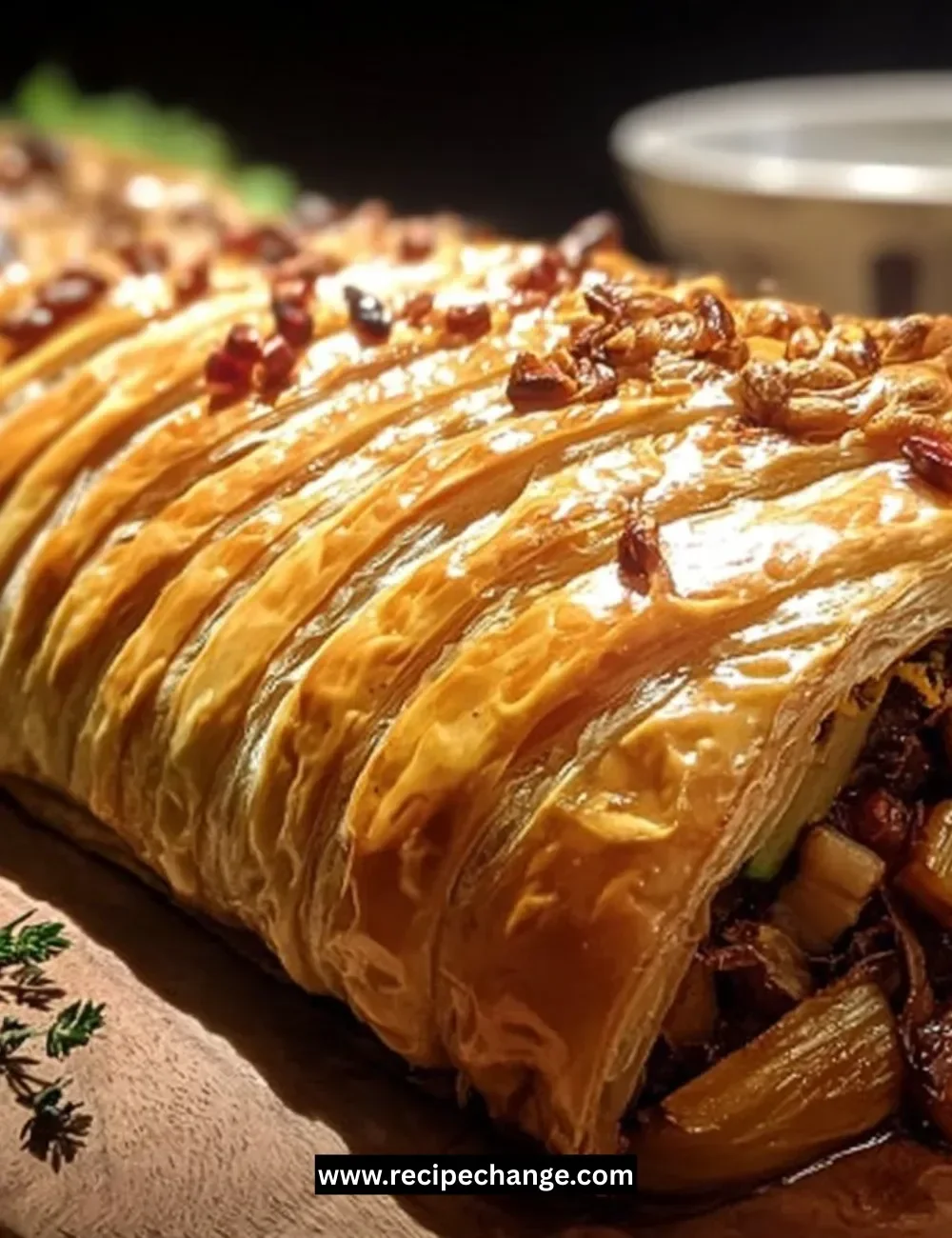 Delicious stuffed acorn squash filled with savory ingredients