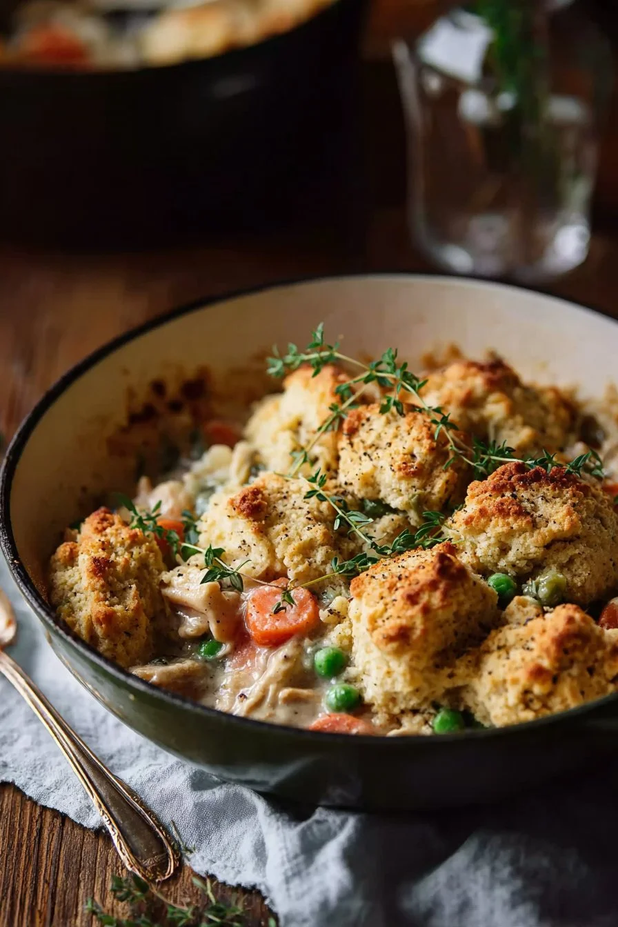 Delicious Swiss Enchiladas topped with cheese and fresh herbs
