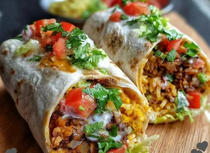 10-minute vegan burrito wraps filled with fresh vegetables and beans.