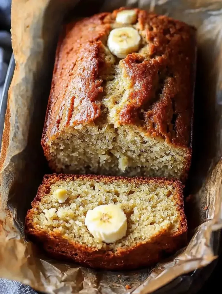 Deliciously moist banana bread made with buttermilk, perfect for dessert.