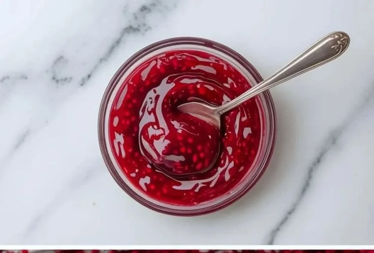 Raspberry cake with luscious raspberry filling and decorative frosting