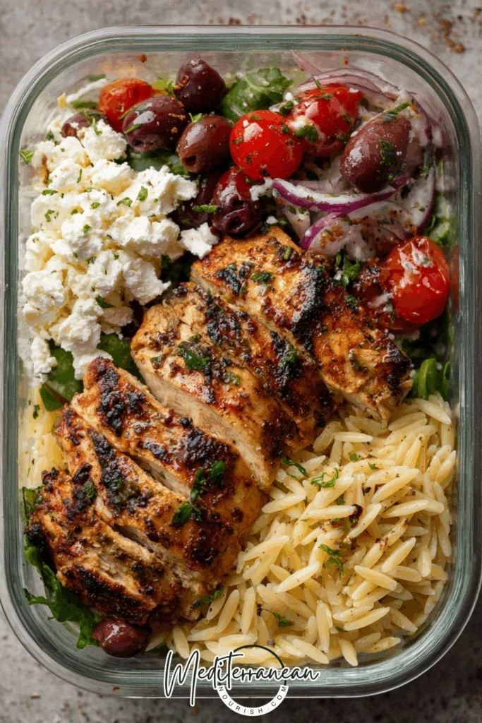 Healthy Mediterranean meal prep ideas for busy weeks