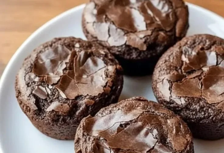 Healthy protein brownie bites perfect for a nutritious snack or dessert.