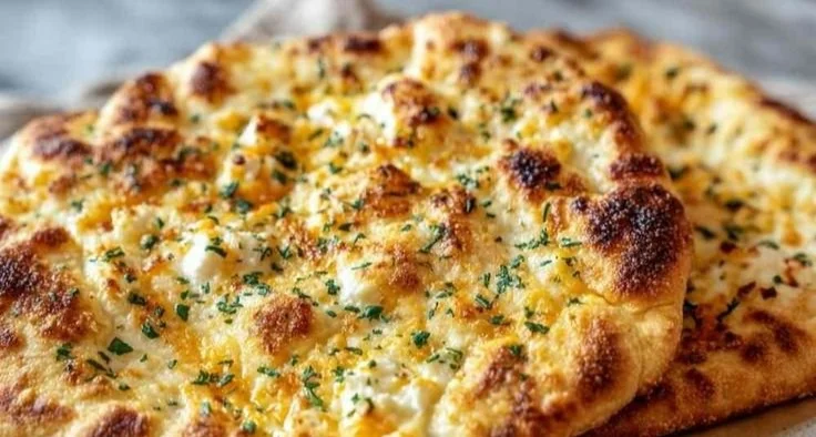 Delicious and nutritious high-protein flatbread ready to enjoy