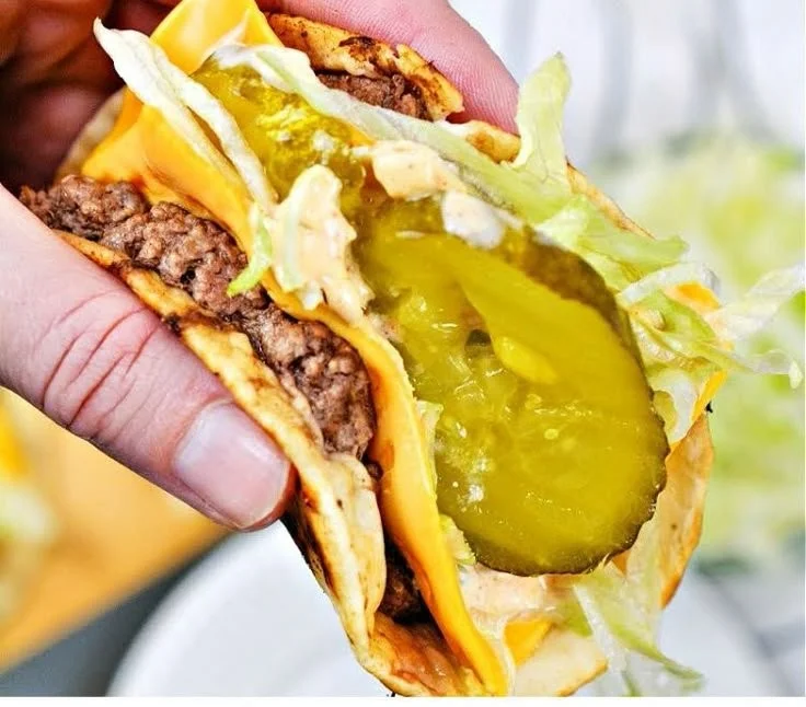 Keto Big Mac Smash Burgers served with fresh toppings and special sauce