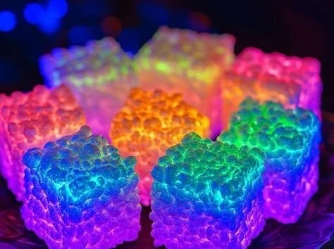 Glow in the Dark Rice Krispies Treats for a fun party dessert