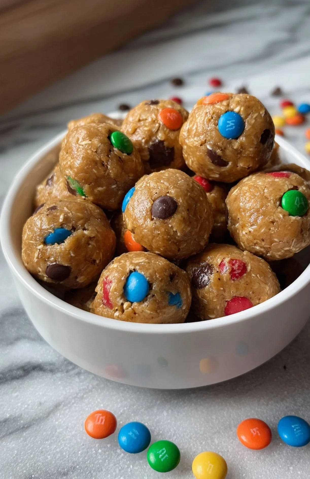 High protein energy balls made with nuts and seeds for a nutritious snack