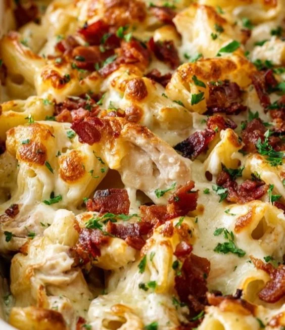 Delicious crazy good casserole recipe ready to be served